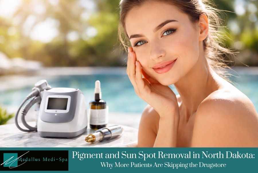 Pigment and Sun Spot Removal in North DakotaWhy More Patients Are Skipping the Drugstore
